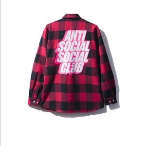 SOLD Anti Social Social Club Flannel AUTHENTIC